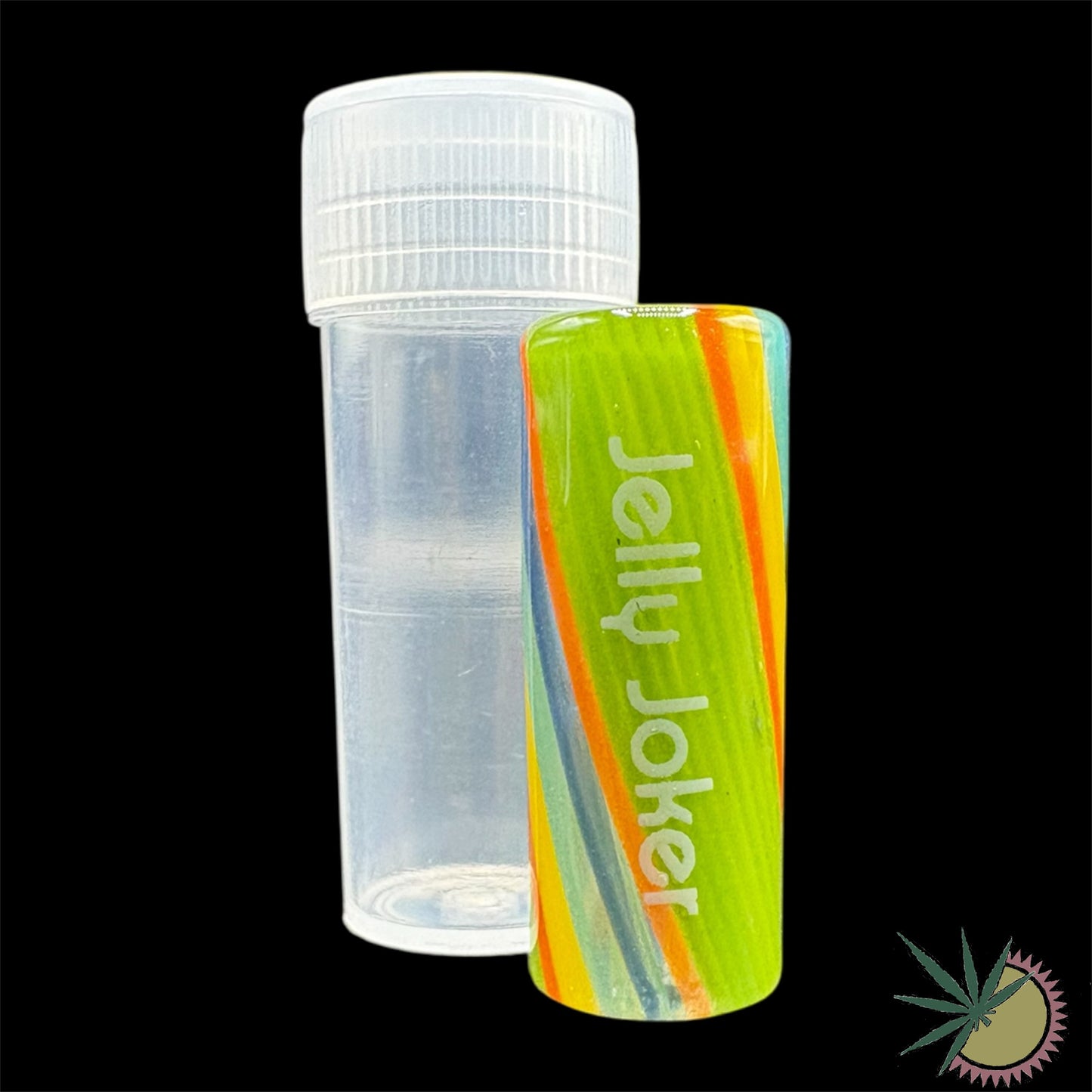 JellyJoker Spiral-Tip Multicolor Ø12mm aus Glas 7-Loch