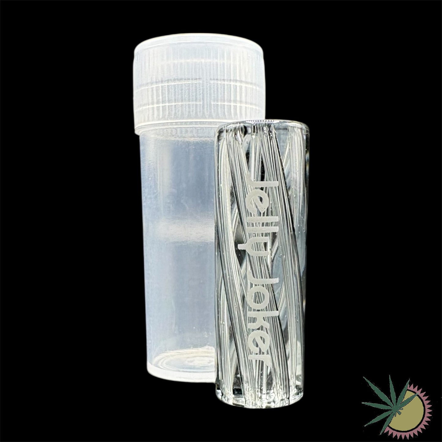 JellyJoker Spiral-Tip Ø10mm aus Glas 7-Loch verschiedene Farben