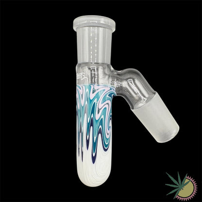 Zenit Custom Schmutzfänger mit Farbsection für Bongs 18.8er Schliff 45°