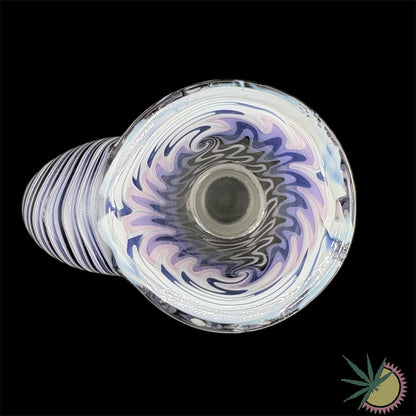 Zenit Bongkopf Custom Horn Farbsection #3 18.8er Schliff inklusive Hutstand