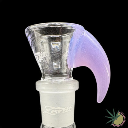 Zenit Bongkopf Reptil Lila Horn 18.8er Schliff Turbo inklusive Hutstand