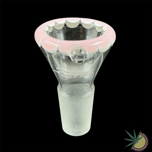 Zenit Bongkopf Weiß-Pinkes Rasta 18.8er Schliff Turbo