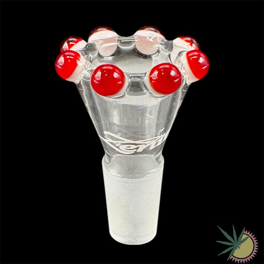 Zenit Bongkopf Rot-Weiße Krone 14.5er Schliff Turbo