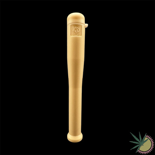 Transporthülse Gold 12cm aus Kunststoff