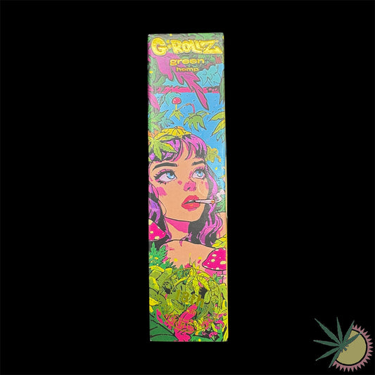 G-Rollz Green Organic Hemp Longpapers King Size Slim + Filtertips + Bambusstopfer