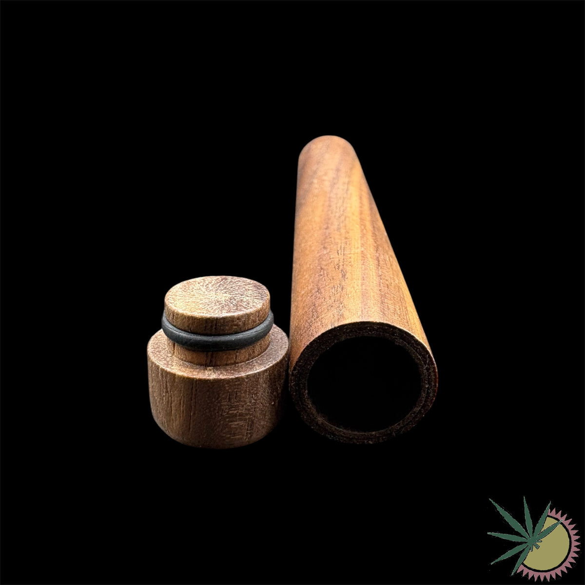 Transporthülse Grannys Weed 14cm aus Holz