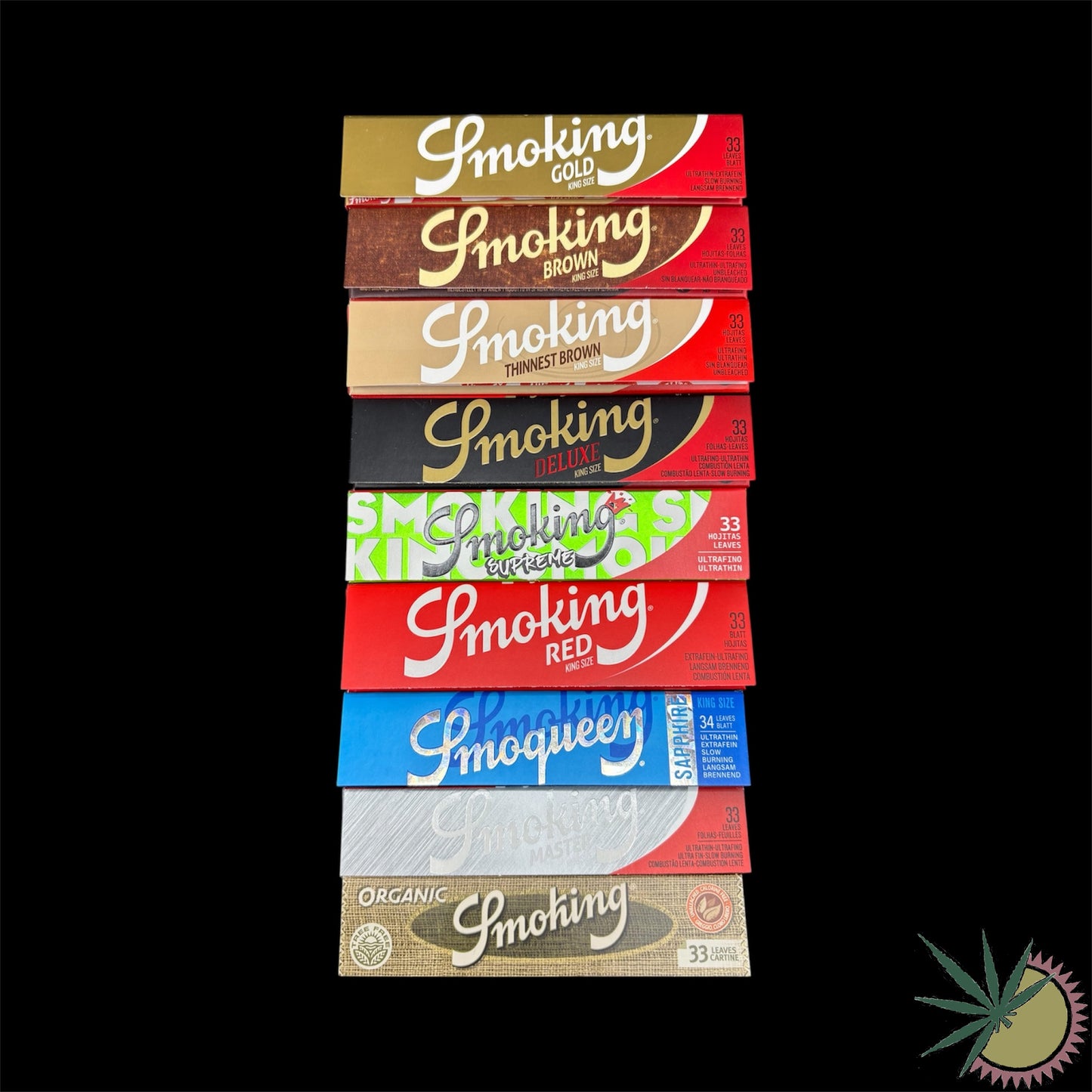 Smoking Longpapers-Bundle 9 verschiedene Smoking Longpapers