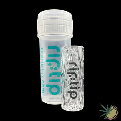 RipTip x Gizeh Spiral-Tip Ø9mm aus Glas 9-Loch
