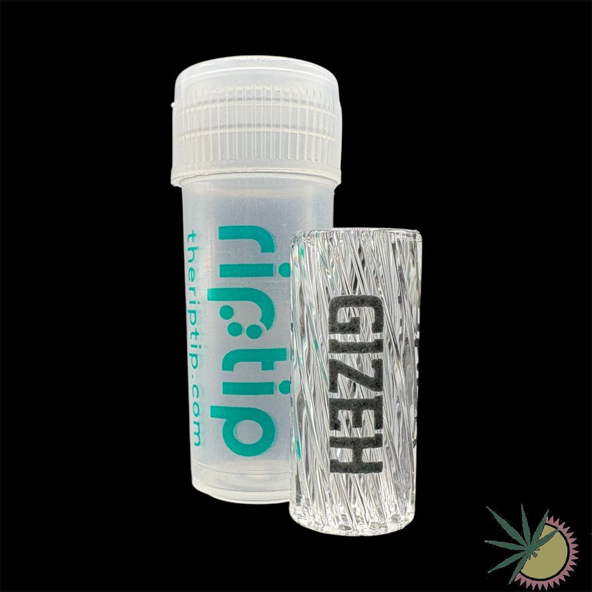 RipTip x Gizeh Spiral-Tip Ø11mm aus Glas 9-Loch
