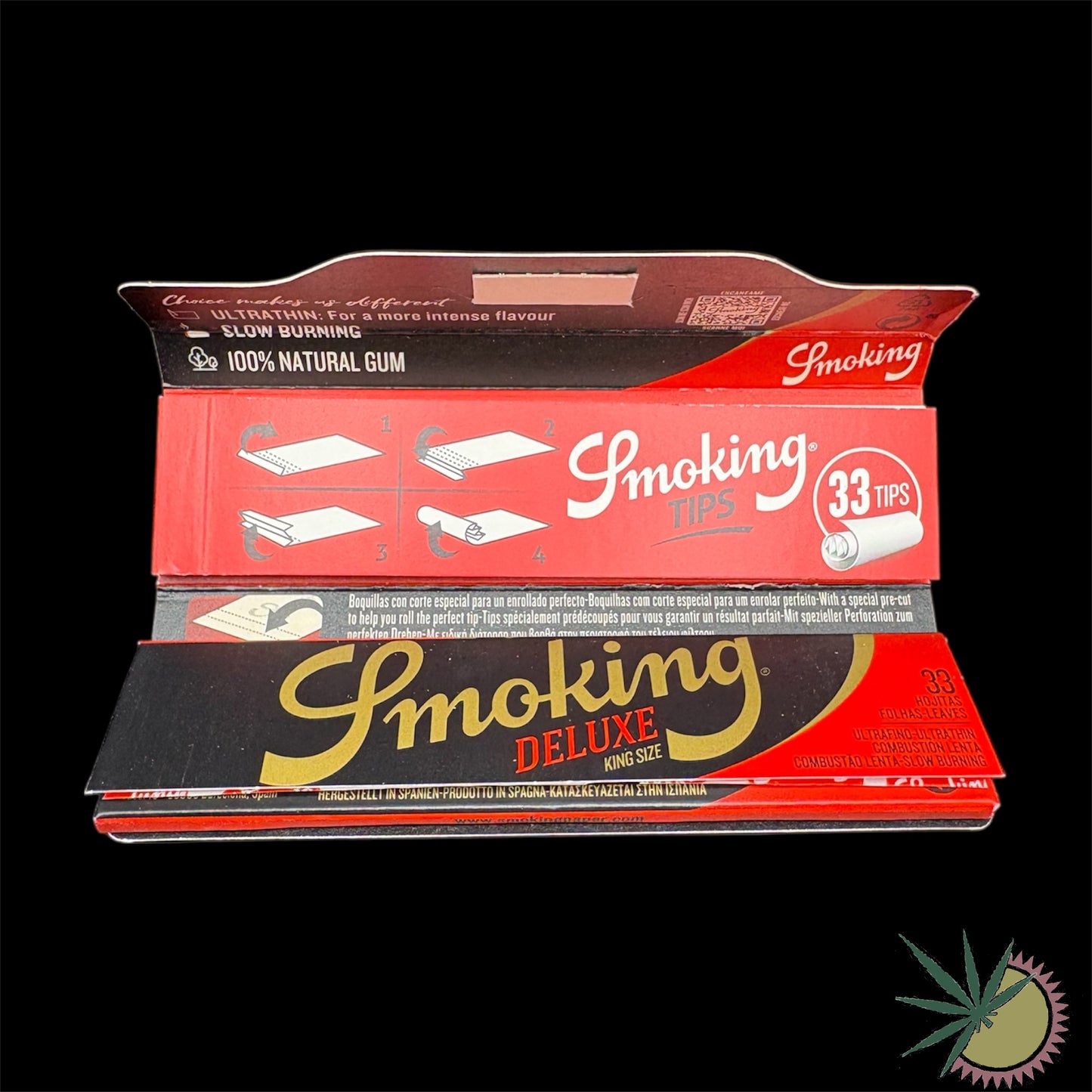 Smoking Deluxe Longpapers King Size Slim + Filtertips