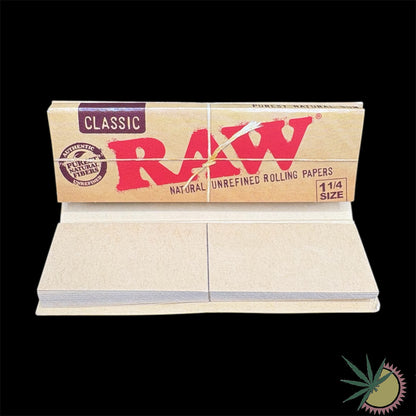RAW Classic 1 1/4 Papers Queen Size Slim mit Filtertips