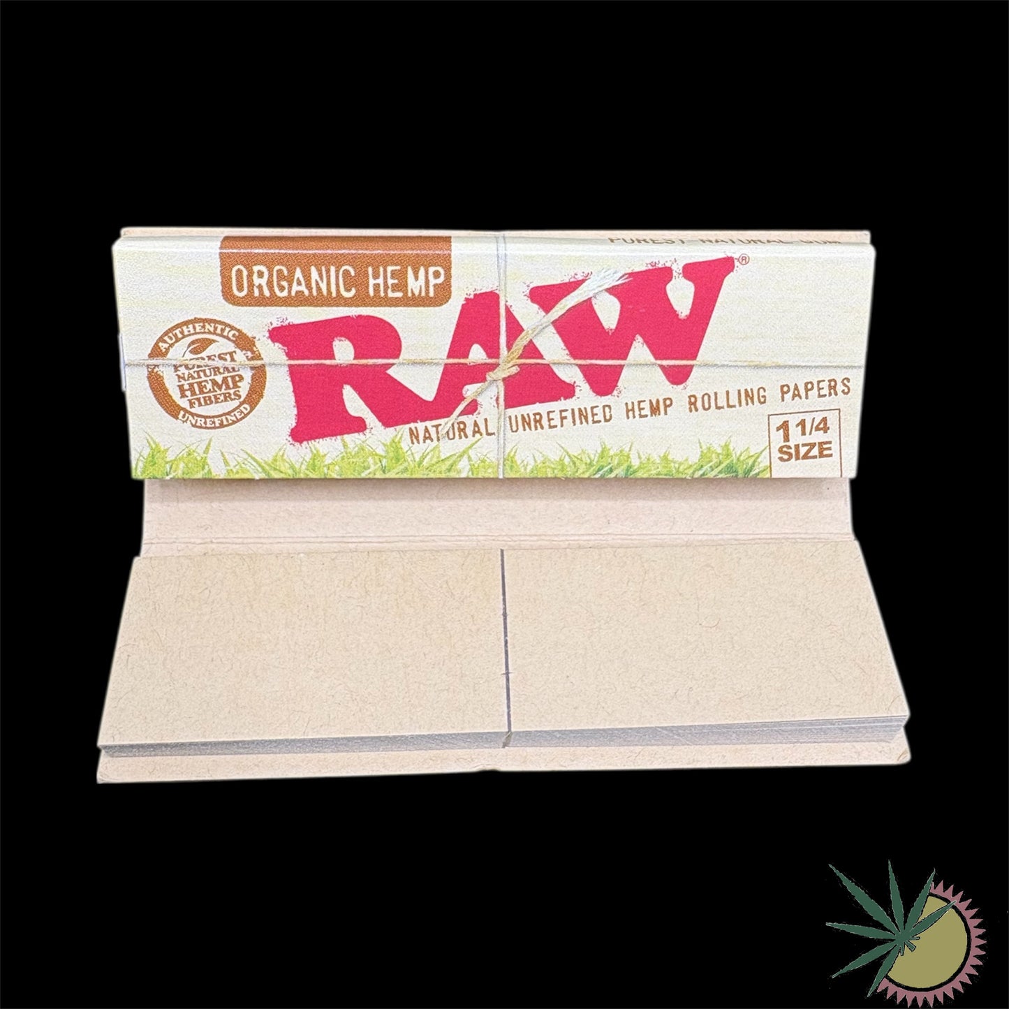 RAW Organic Hemp aus Hanf 1 1/4 Papers Queen Size Slim mit Filtertips