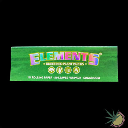 Elements Grün 1 1/4 Papers Queen Size Slim