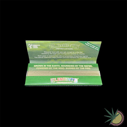 Elements Grün 1 1/4 Papers Queen Size Slim