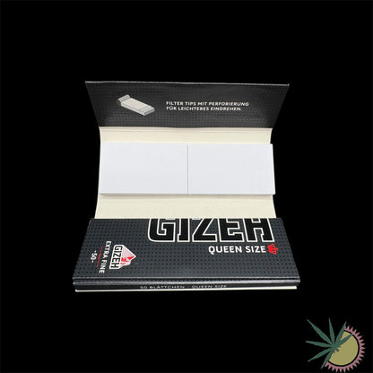 Gizeh Extra Fine 1 1/4 Papers Queen Size Slim mit Filtertips
