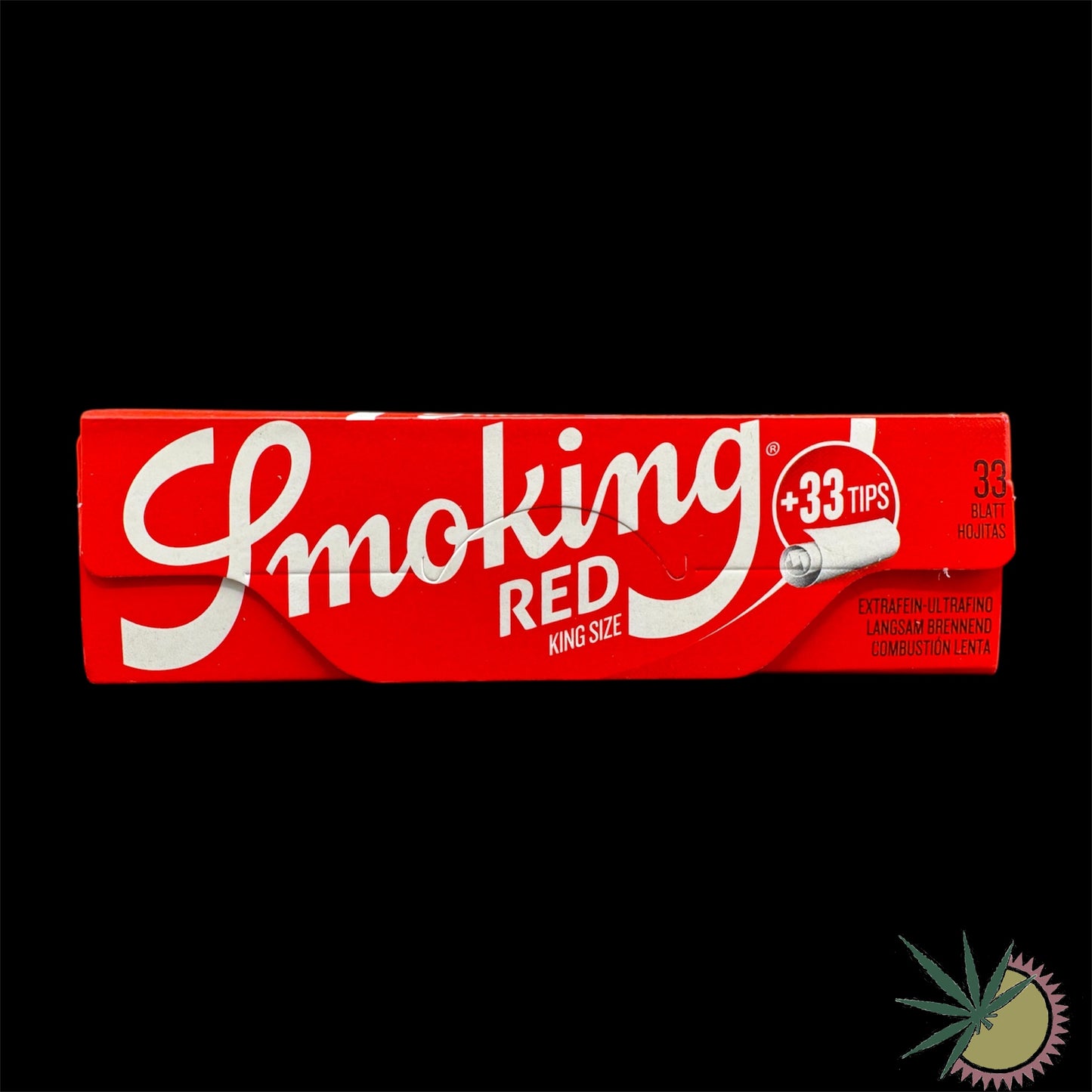 Smoking Red Longpapers King Size (Extra Breit) + Filtertips