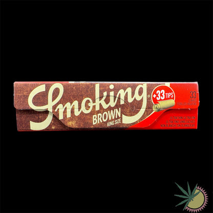 Smoking Brown Longpapers ungebleicht King Size Slim + Filtertips