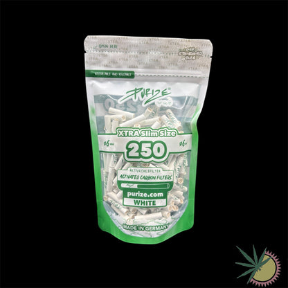 Purize Aktivkohlefilter Ø6mm Xtra Slim 1 Packung á 250 Stück verschiedene Farben