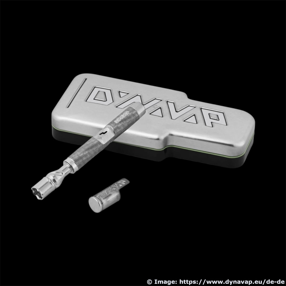 DynaVap M7 Mechanischer Verdampfer für Kräuter inkl. Metall-Case und Feuerzeug