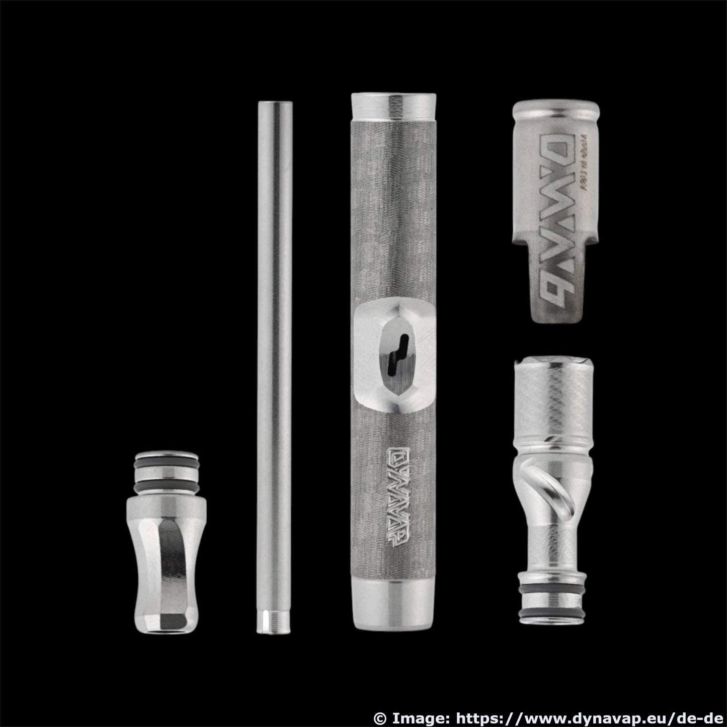 DynaVap M7 XL Mechanischer Verdampfer für Kräuter inkl. Metall-Case und Feuerzeug