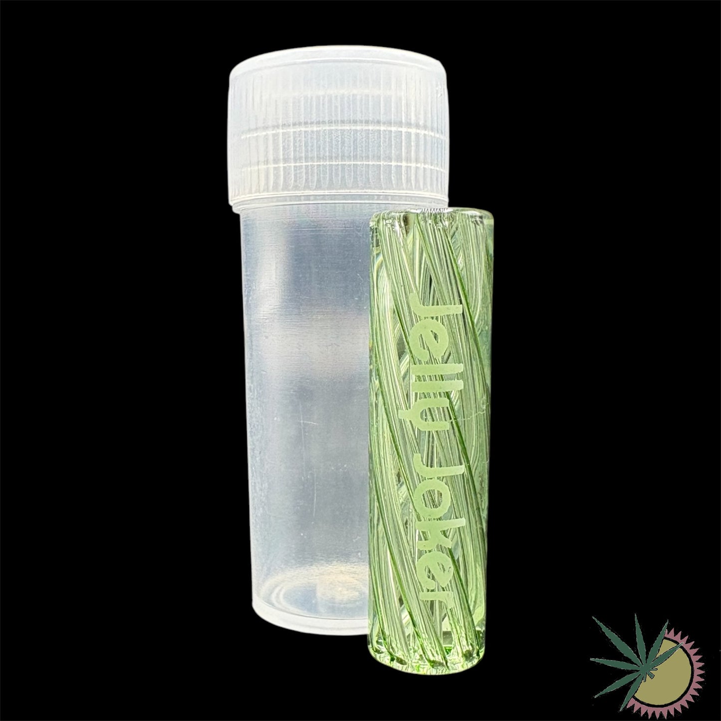 JellyJoker Spiral-Tip Ø8mm aus Glas 7-Loch verschiedene Farben