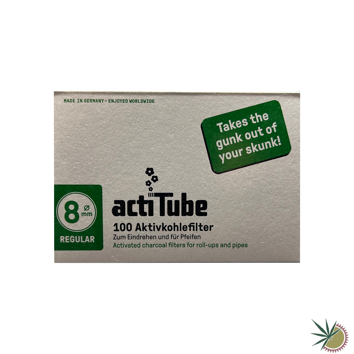 ActiTube Aktivkohlefilter Ø8mm 1 Packung á 100 Stück