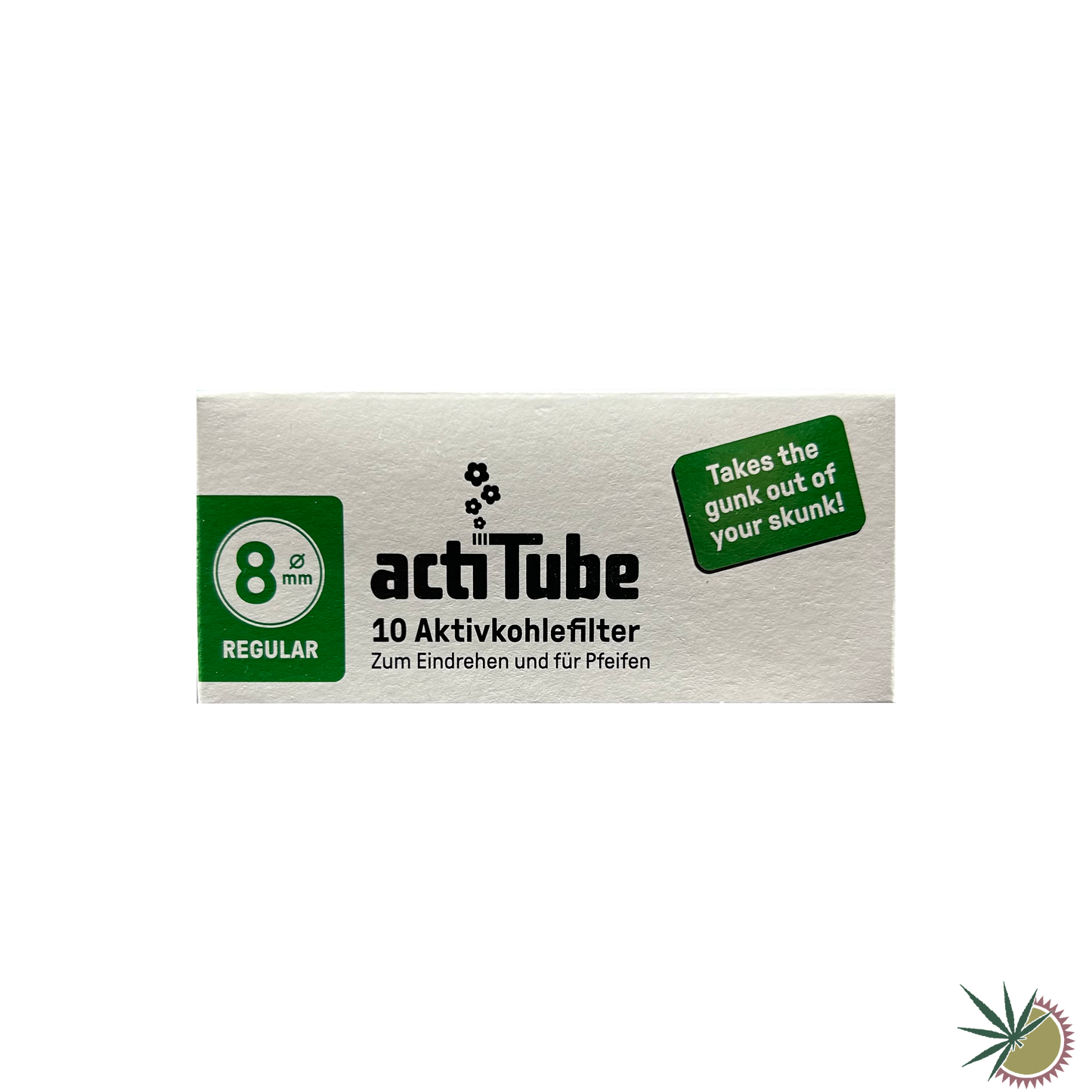 ActiTube Aktivkohlefilter Ø8mm 1 Packung á 10 Stück