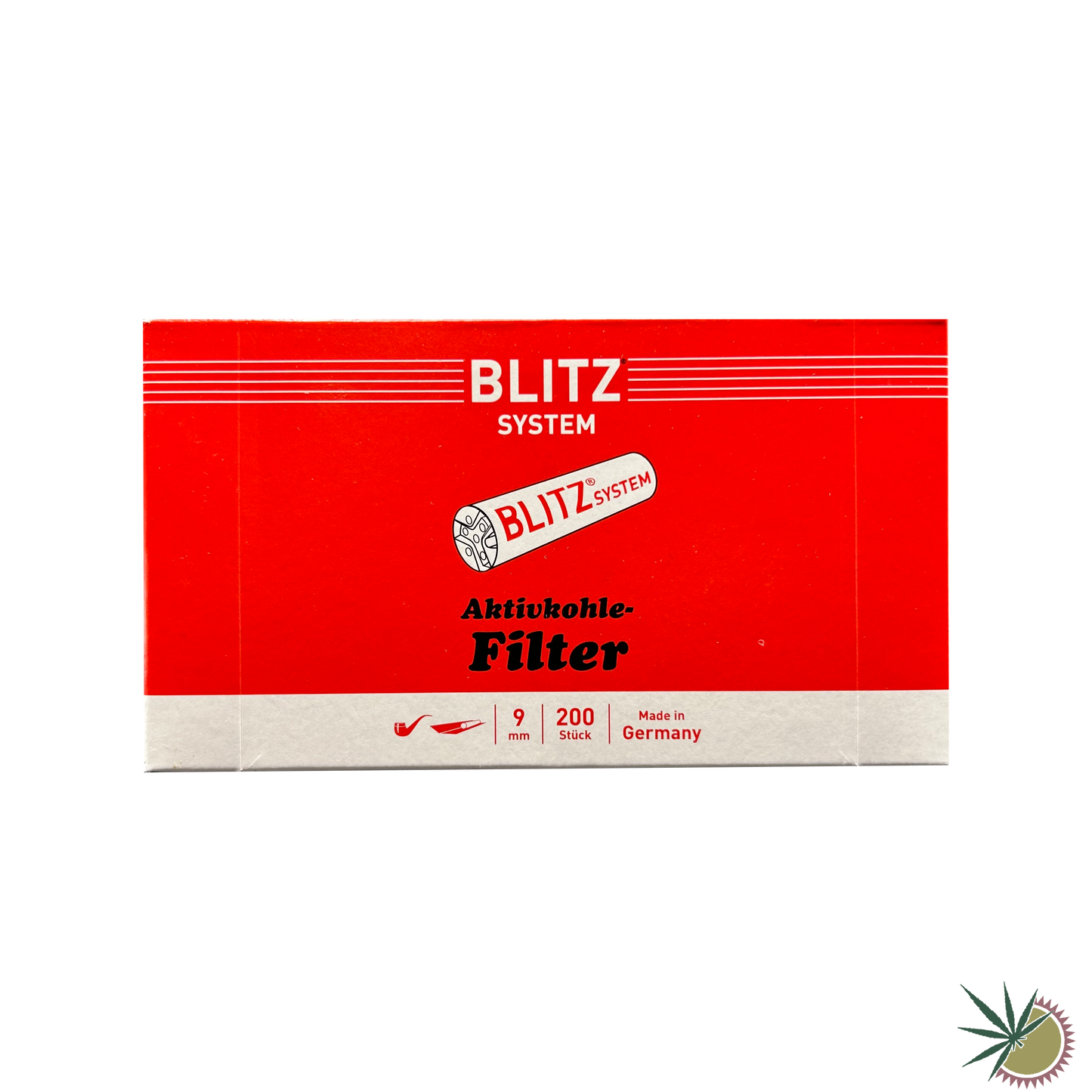 Blitz Aktivkohlefilter Ø9mm 1 Packung á 200 Stück