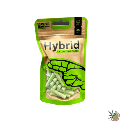 Hybrid Supreme Zellstoff-Aktivkohlefilter Ø6.4mm 1 Packung á 55 Stück verschiedene Farben