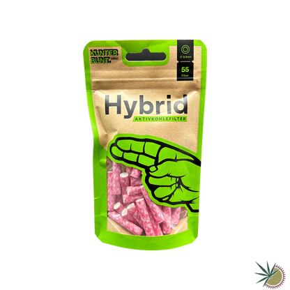 Hybrid Supreme Zellstoff-Aktivkohlefilter Ø6.4mm 1 Packung á 55 Stück verschiedene Farben
