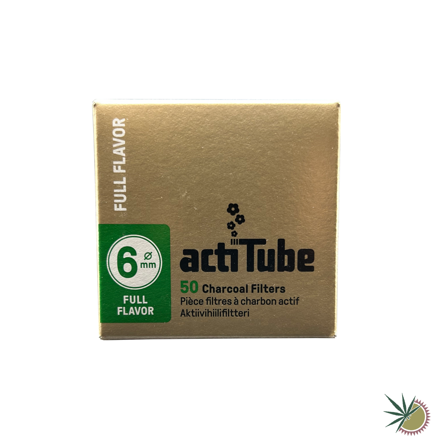 ActiTube Xtra-Slim Aktivkohlefilter Ø6mm 1 Packung á 50 Stück