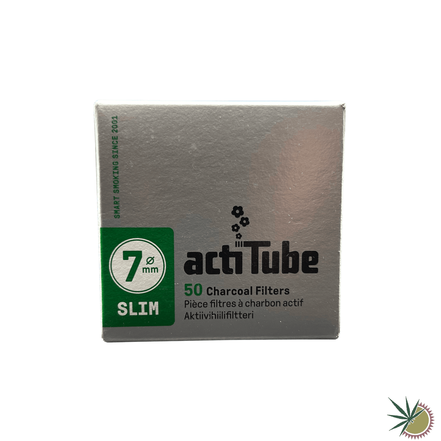 ActiTube Slim Aktivkohlefilter Ø7mm 1 Packung á 50 Stück - THC Headshop