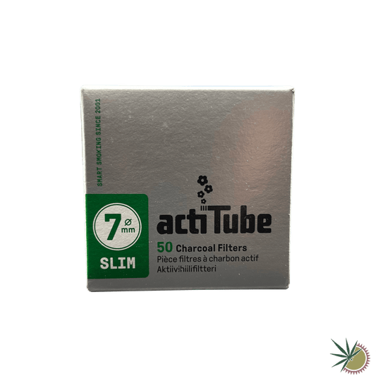 ActiTube Slim Aktivkohlefilter Ø7mm 1 Packung á 50 Stück - THC Headshop