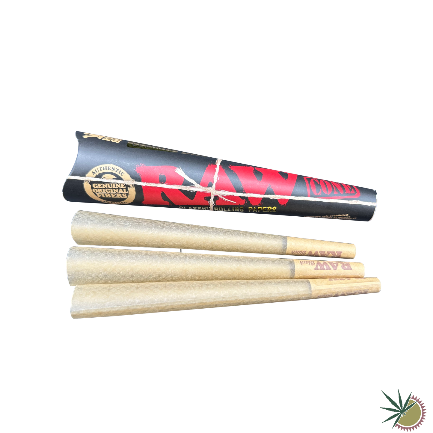 RAW Black Classic Cones Hülsen King Size Slim 1 Packung á 3 Hülsen