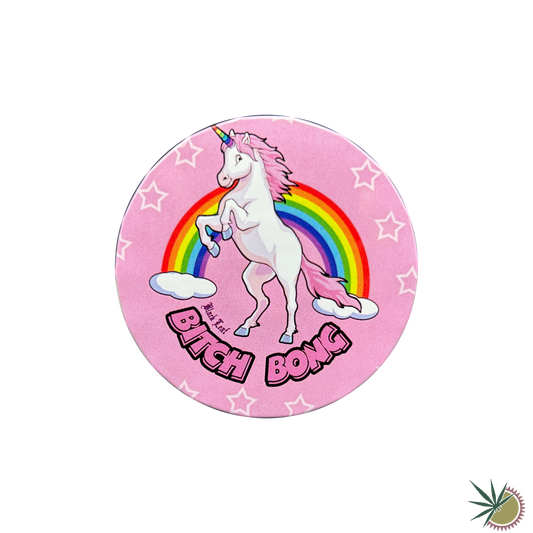 Black Leaf Metalldose "B!tch Bong" rund Ø55mm