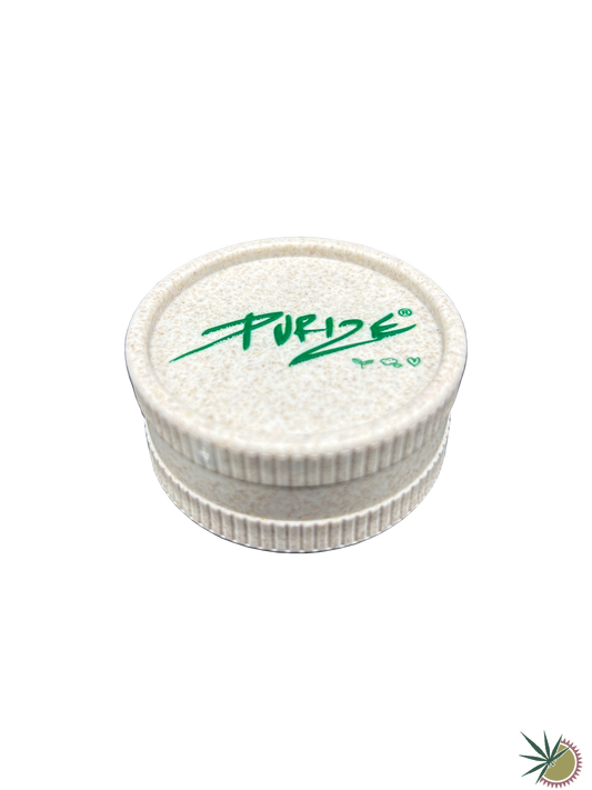 Grinder 2-teilig "Purize" Ø55mm aus Kunststoff mit organischem Anteil