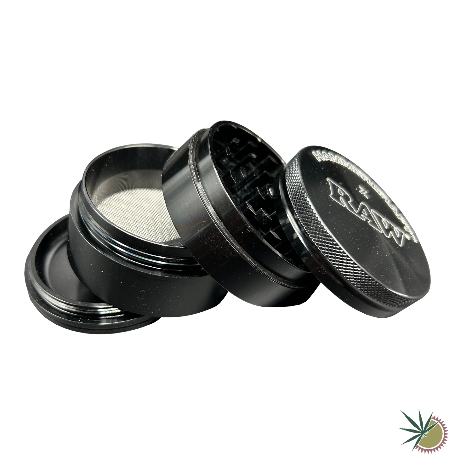 Grinder 4-teilig RAW x Hammercraft Ø62mm aus Metall