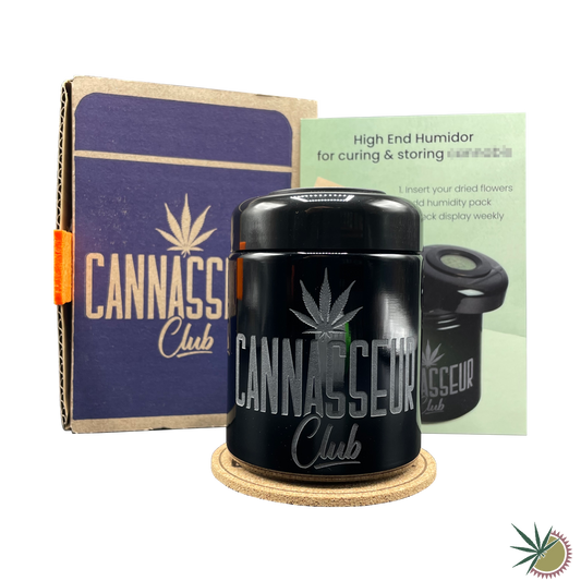 Cannasseur Club Humidor Größe Medium zum lagern/trocknen/verfeinern von Kräutern etc.