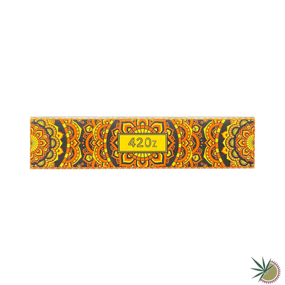 "420z" Grüne Longpapers aus Pflanzenfasern King Size Slim