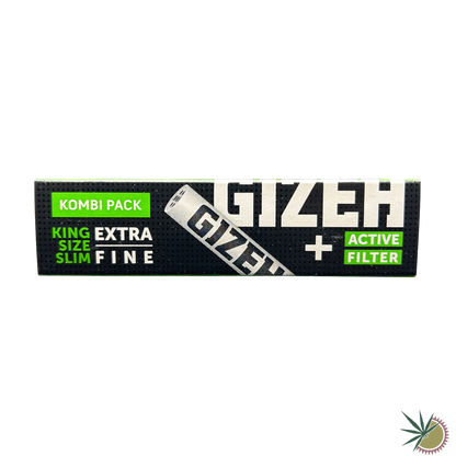 Gizeh Extra Fine Longpapers King Size Slim + Gizeh Aktivkohlefilter Kombipack