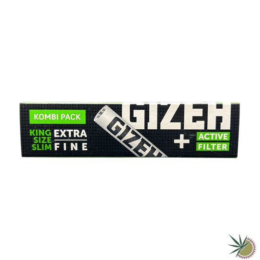 Gizeh Extra Fine Longpapers King Size Slim + Gizeh Aktivkohlefilter Kombipack