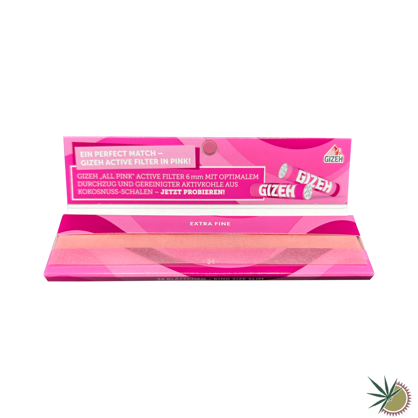 Gizeh Pink Longpapers King Size Slim