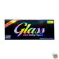 Glass transparente Longpapers aus Baumwollmalve King Size