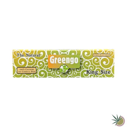 Greengo Longpapers ungebleicht King Size Wide