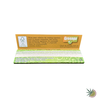 Greengo Longpapers Hemp aus Hanf King Size Slim