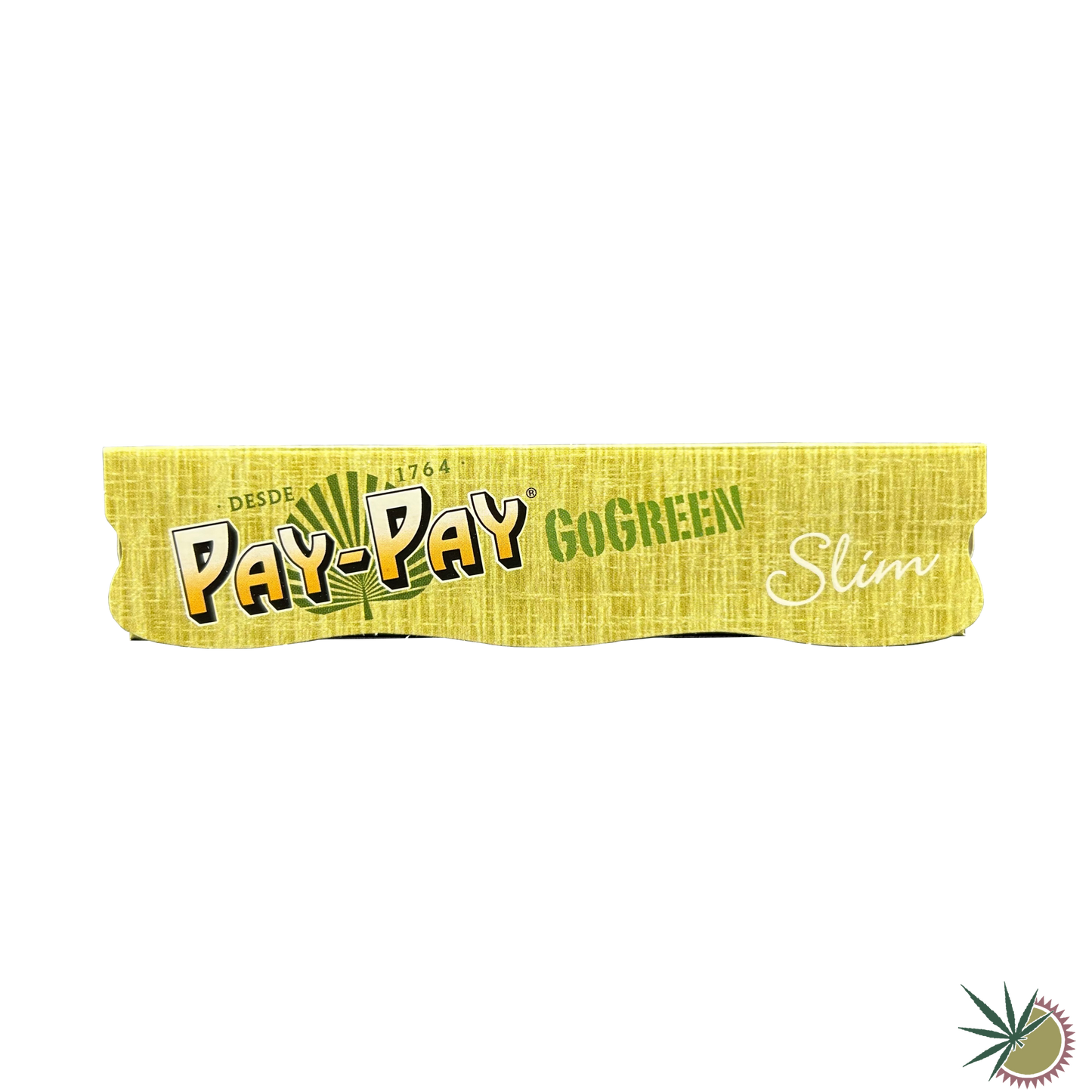 Pay-Pay Grüne Longpapers aus Pflanzenfasern King Size Slim