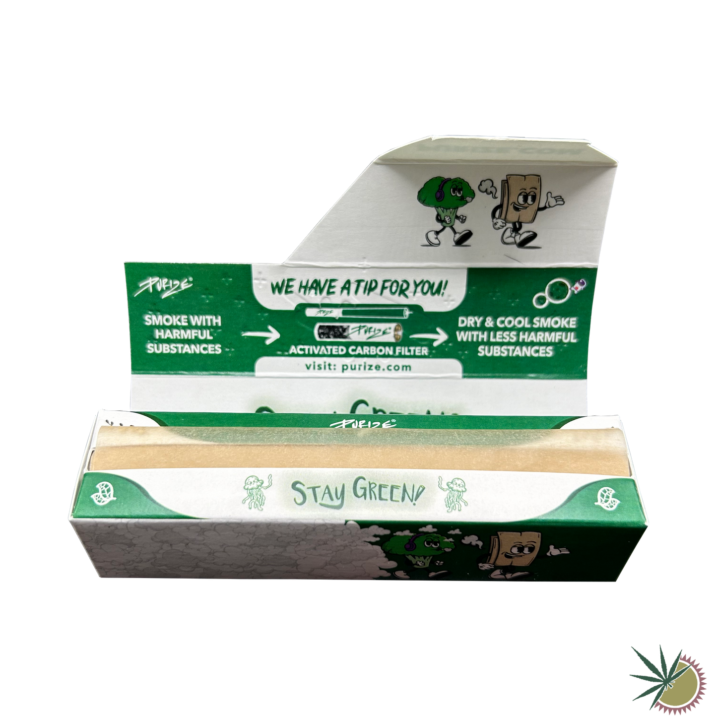 Purize Longpapers 420er Vorratspackung ungebleicht 420 Blättchen King Size Slim