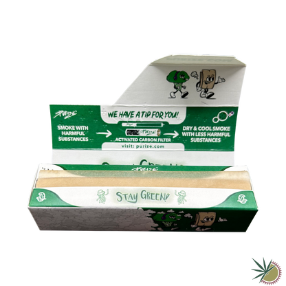 Purize Longpapers 420er Vorratspackung ungebleicht 420 Blättchen King Size Slim