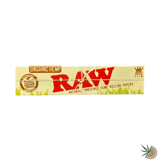 RAW Organic Hemp Longpapers aus Hanf King Size Slim - THC Headshop