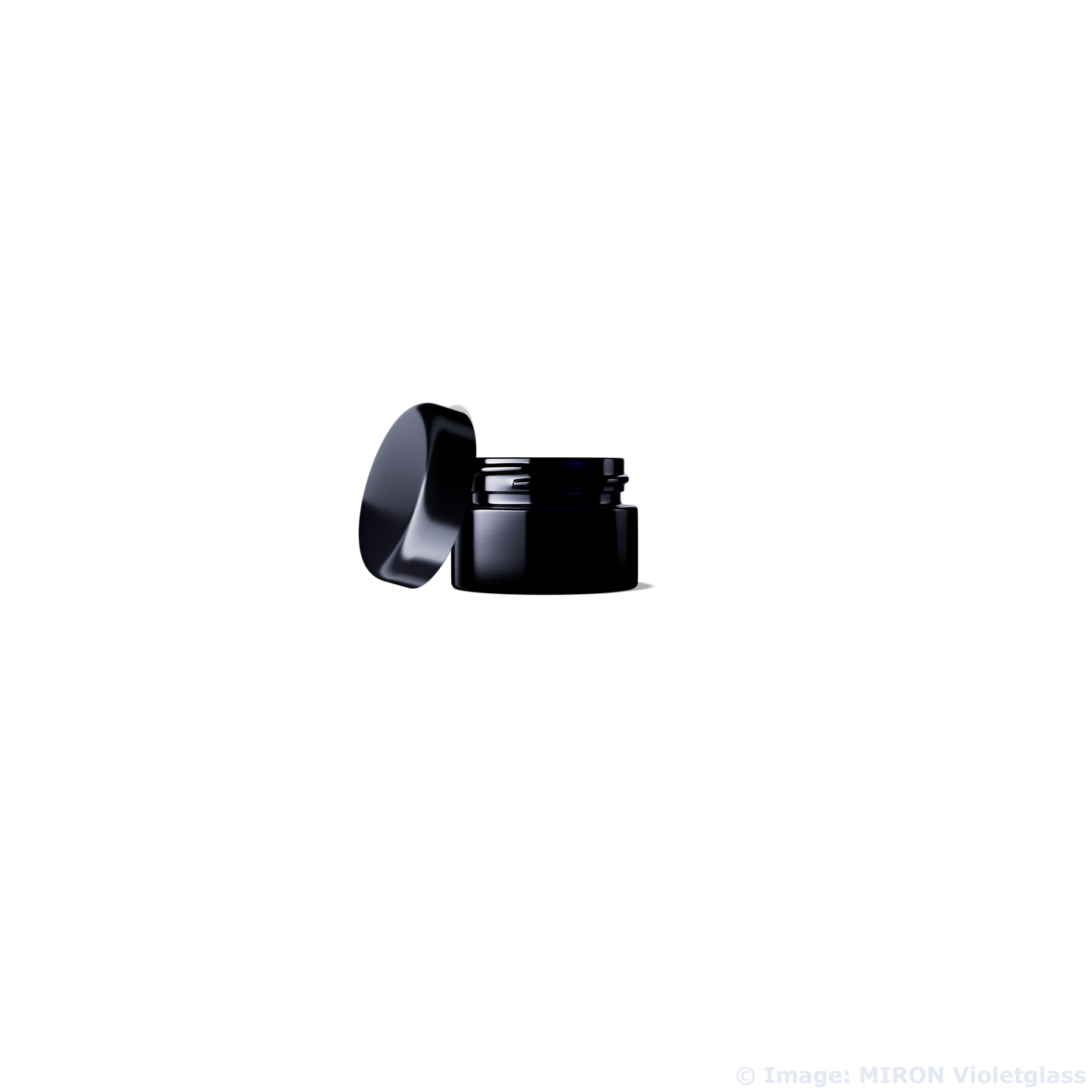 MIRON Original Violettglas zum Lagern/Fermentieren von Kräutern etc. mit Schraubdeckel verschiedene Größen